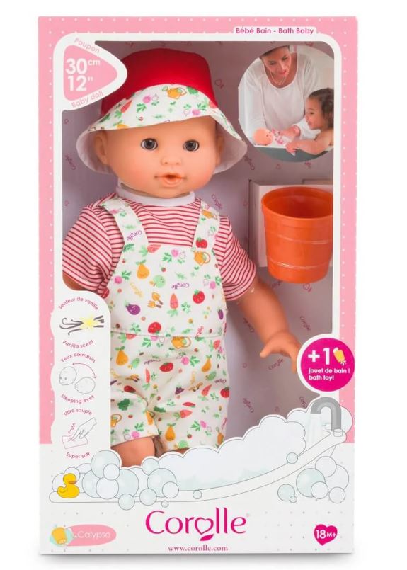 COROLLE MON PREMIER POUPON BEBE BAIN CALYPSO LA FETE DU POTAGER 30 CM 11.8 POUPEES BARBIE ET FIGURINES Poupees et accessoires